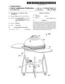 Kamado-Style Charcoal Grill Assemblies diagram and image
