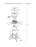 Kamado-Style Charcoal Grill Assemblies diagram and image