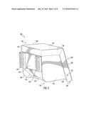 SHEET PRODUCT DISPENSERS AND RELATED METHODS FOR PROTECTING A ROLL OF     SHEET PRODUCT AND REDUCING WASTE diagram and image