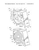 SHEET PRODUCT DISPENSERS AND RELATED METHODS FOR PROTECTING A ROLL OF     SHEET PRODUCT AND REDUCING WASTE diagram and image