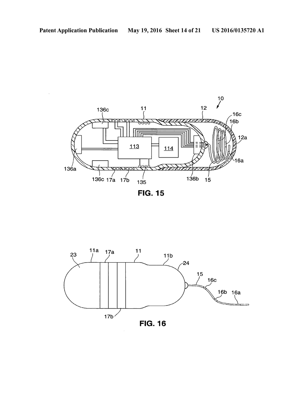 OPTICAL CAPSULE AND SPECTROSCOPIC METHOD FOR TREATING AND DIAGNOSING THE     INTESTINAL TRACT - diagram, schematic, and image 15