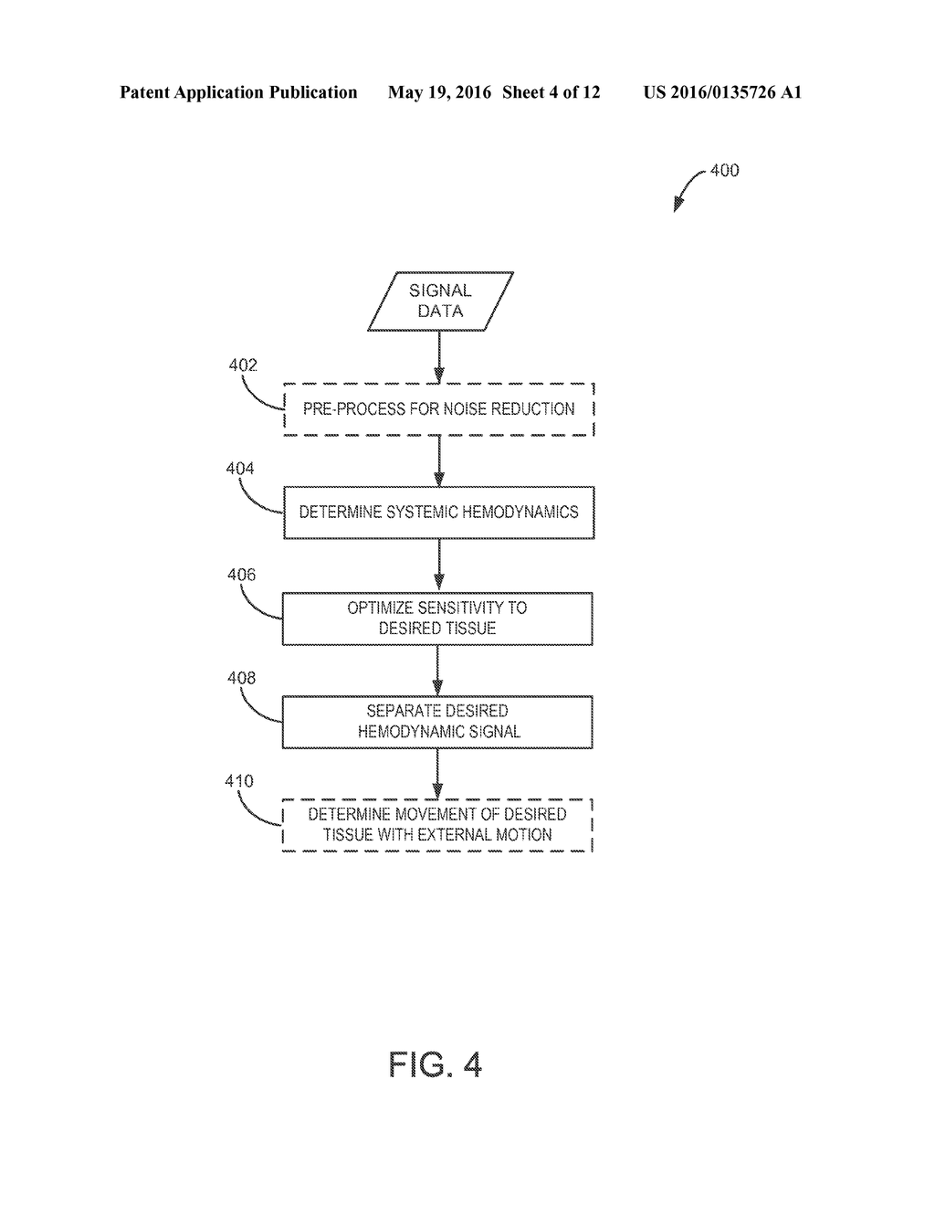 SYSTEM AND METHOD FOR NON-INVASIVE, INTRACRANIAL B RAIN MOTION MONITORING - diagram, schematic, and image 05