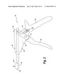 Adjustable Rongeur diagram and image