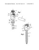 RECEIVING PART FOR RECEIVING A ROD FOR COUPLING THE ROD TO A BONE     ANCHORING ELEMENT diagram and image