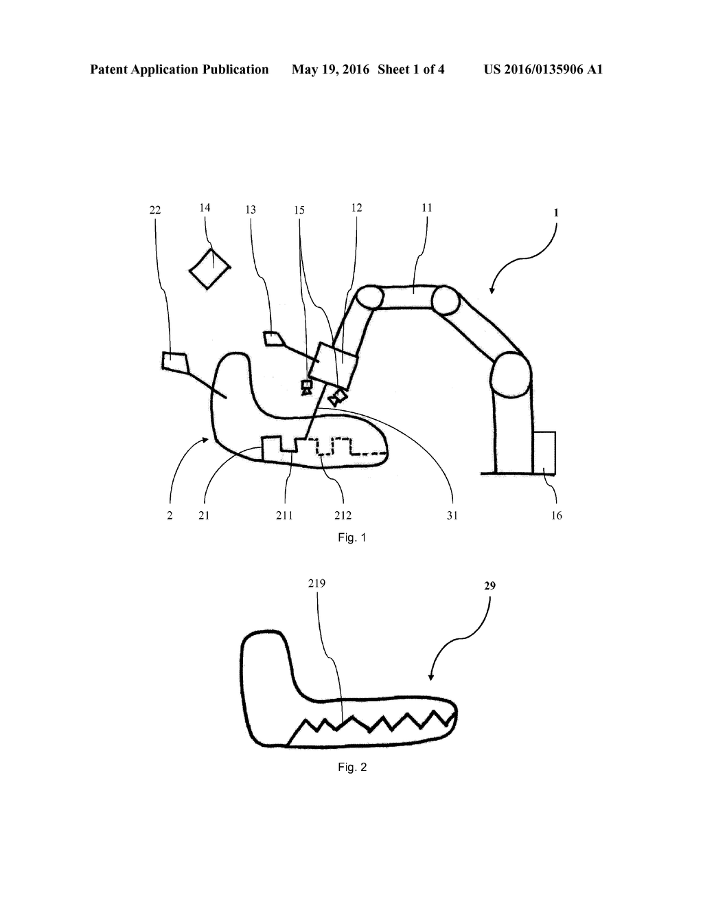 COMPUTER ASSISTED SURGERY APPARATUS AND METHOD OF CUTTING TISSUE - diagram, schematic, and image 02