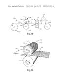 PRE-STRAINED LAMINATES AND METHODS FOR MAKING THE SAME diagram and image