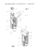 DEVICE FOR BRINGING TOGETHER SUBSTANCES, IN PARTICULAR FOR RECONSTITUTION     OF INJECTION SOLUTIONS diagram and image