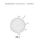 Multi-Layer Golf Ball with Bladder Core diagram and image