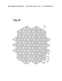 METHOD FOR PRODUCING HONEYCOMB STRUCTURES AND CLOSING TOOL FOR GREEN     HONEYCOMB MOLDED BODIES diagram and image