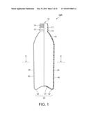 BLOW MOLDING METHOD, COMPOSITE PERFORM, COMPOSITE CONTAINER, INNER LABEL     MEMBER, AND PLASTIC MEMBER diagram and image