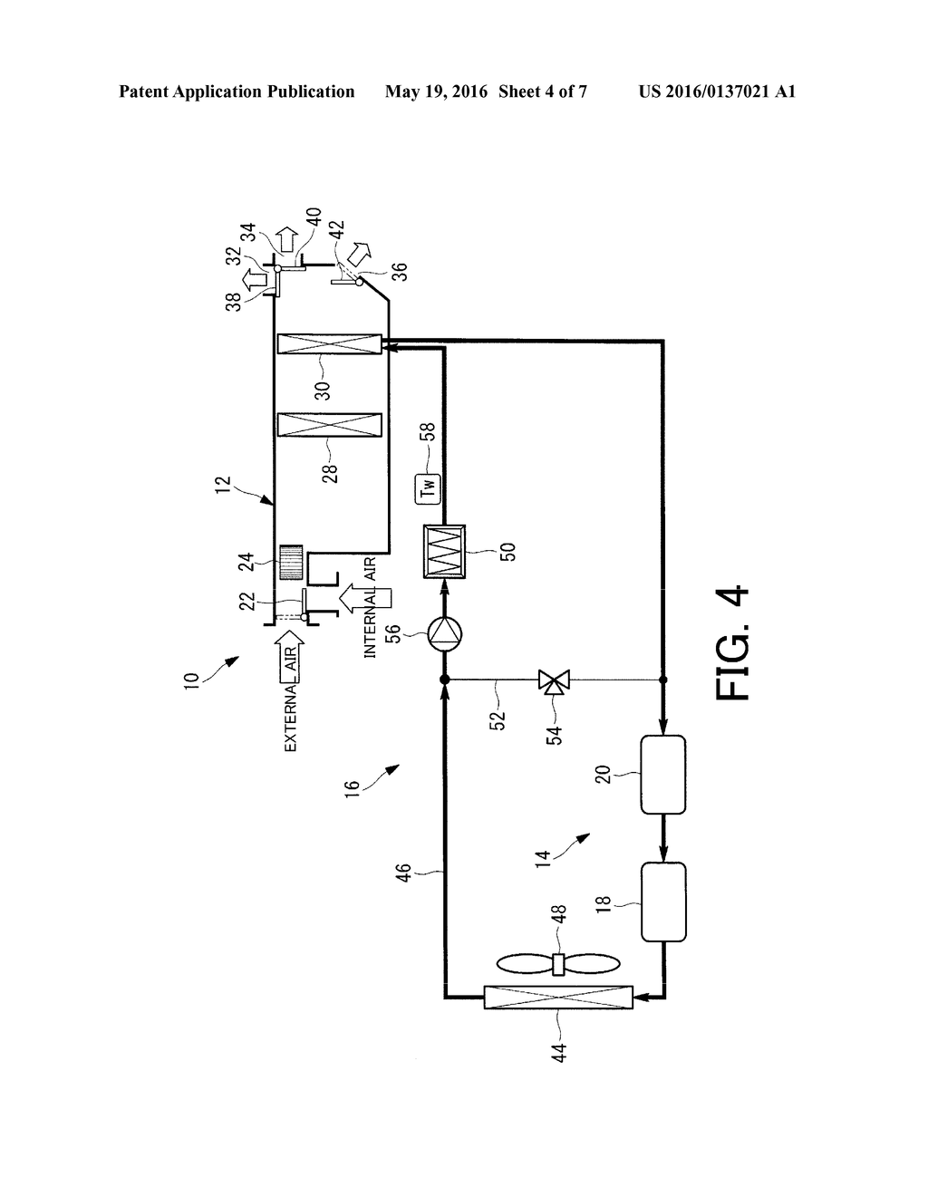 VEHICLE AIR-CONDITIONING DEVICE, VEHICLE AIR-CONDITIONING HEATER, AND     VEHICLE AIR-CONDITIONING METHOD - diagram, schematic, and image 05