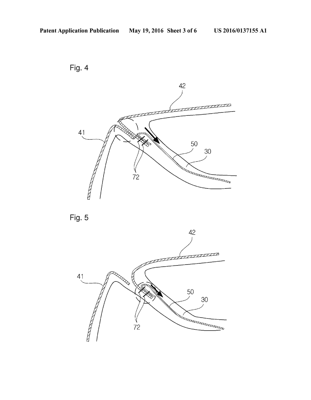 STRUCTURE FOR INSTALLING SIDE AIRBAG - diagram, schematic, and image 04