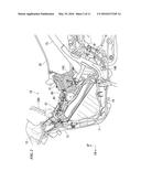 HARNESS ROUTING STRUCTURE FOR SADDLED VEHICLE diagram and image