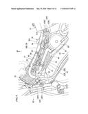 HARNESS ROUTING STRUCTURE FOR SADDLED VEHICLE diagram and image