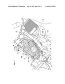 HARNESS ROUTING STRUCTURE FOR SADDLED VEHICLE diagram and image