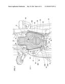 HARNESS ROUTING STRUCTURE FOR SADDLED VEHICLE diagram and image