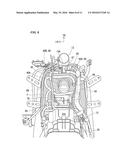 HARNESS ROUTING STRUCTURE FOR SADDLED VEHICLE diagram and image