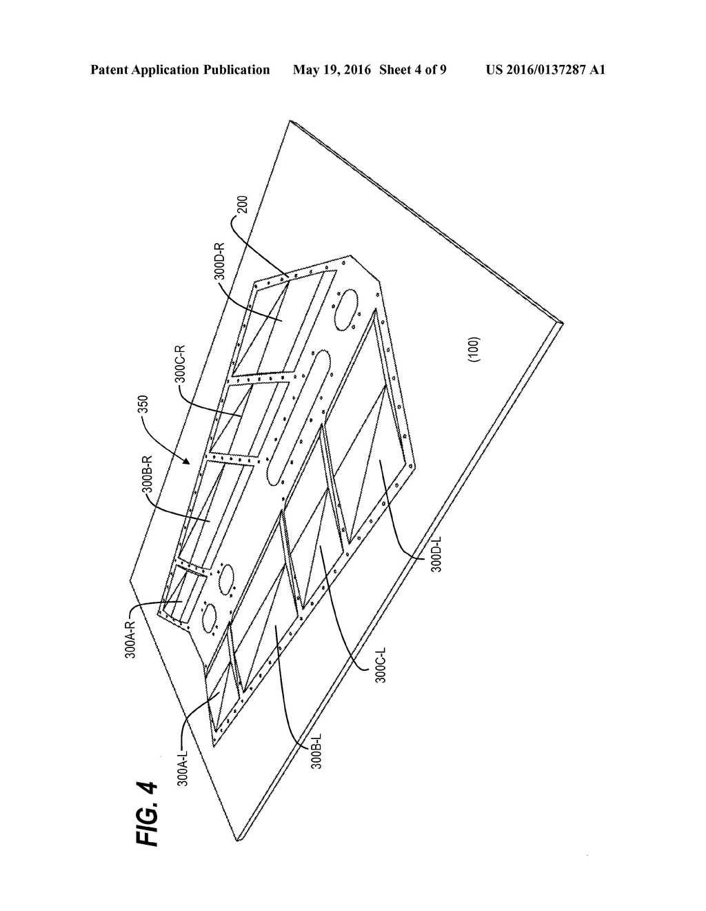 Structural Arrangement and Method of Fabricating A Composite Trailing Edge     Control Surface - diagram, schematic, and image 05