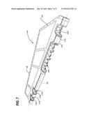 Structural Arrangement and Method of Fabricating A Composite Trailing Edge     Control Surface diagram and image