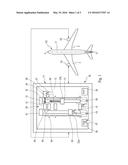 DEVICE FOR CONTROLLING A THRUST OF AT LEAST ONE AIRCRAFT ENGINE diagram and image