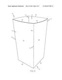 SQUARE FOLDABLE INSULATED CUP SLEEVE diagram and image