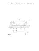 GROUPING METHOD AND UNIT FOR FORMING A LINE OF PRODUCTS ON A PACKING     MACHINE diagram and image