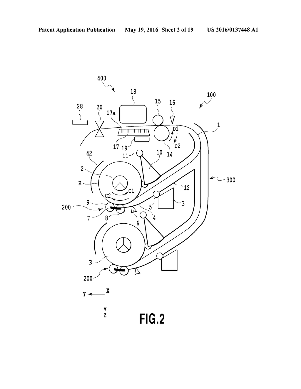 SHEET SUPPLYING APPARATUS AND PRINTING APPARATUS - diagram, schematic, and image 03