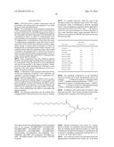 Cationic Lipids for Therapeutic Agent Delivery Formulations diagram and image