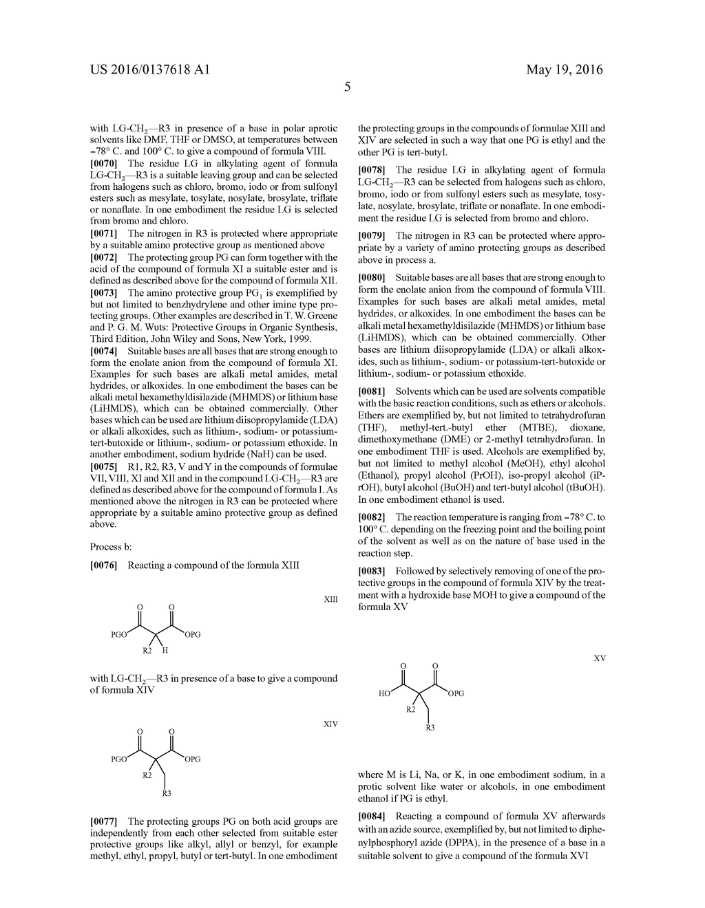 Macrocyclic Urea Derivatives as Inhibitors of TAFIa, Their Preparation and     Their Use as Pharmaceuticals - diagram, schematic, and image 06