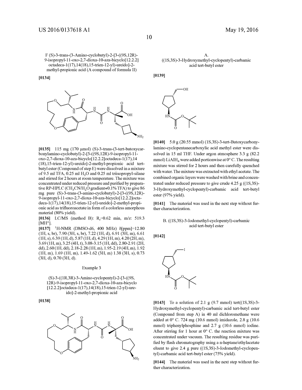 Macrocyclic Urea Derivatives as Inhibitors of TAFIa, Their Preparation and     Their Use as Pharmaceuticals - diagram, schematic, and image 11