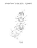 Quick Assembly Structure of Faucet Handle Base diagram and image