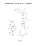 Quick Assembly Structure of Faucet Handle Base diagram and image