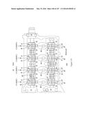 CYLINDER HEAD ARRANGEMENT FOR VARIABLE VALVE ACTUATION ROCKER ARM     ASSEMBLIES diagram and image