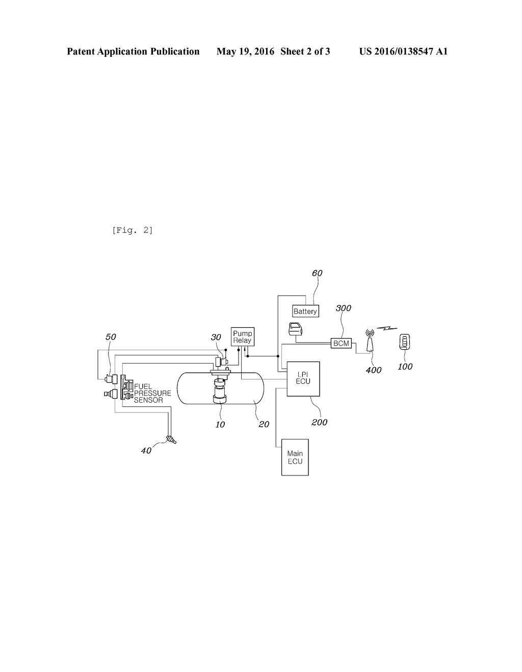 SYSTEM FOR REDUCING WAIT TIME IN STARTING LIQUEFIED PETROLEUM INJECTION     ENGINE - diagram, schematic, and image 03