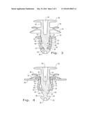 PUSH-IN FASTENER diagram and image