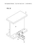 BEAM CLAMP FOR STRUT CHANNEL diagram and image