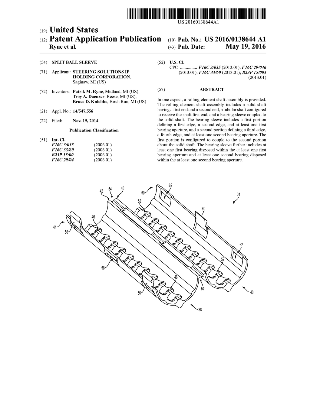 SPLIT BALL SLEEVE - diagram, schematic, and image 01