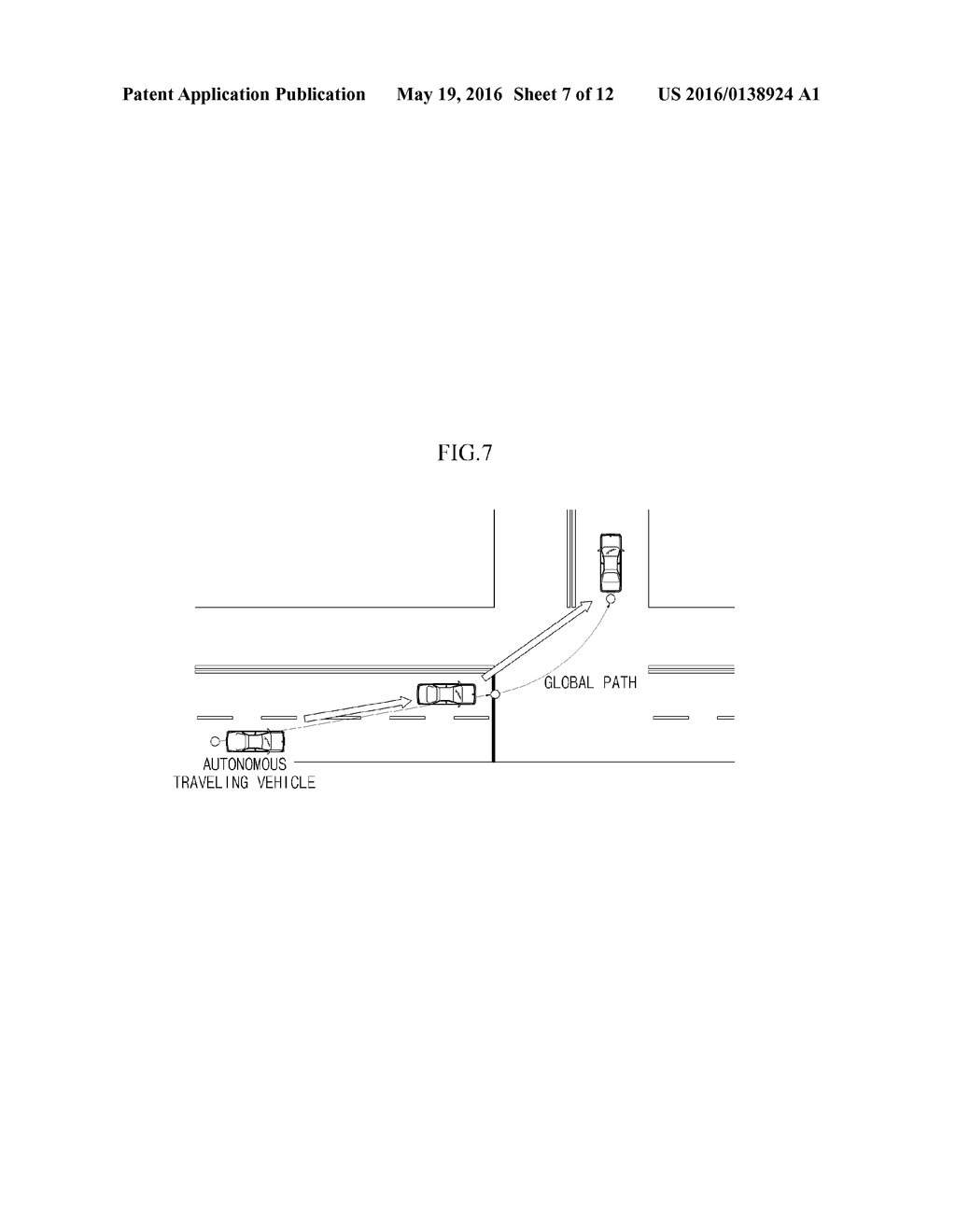 VEHICLE AUTONOMOUS TRAVELING SYSTEM, AND VEHICLE TRAVELING METHOD USING     THE SAME - diagram, schematic, and image 08