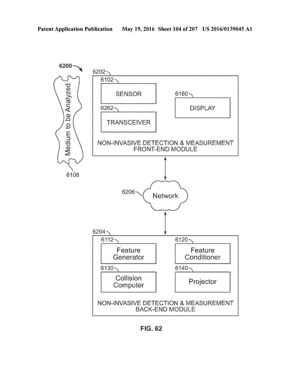 SYSTEMS AND METHODS FOR NONINVASIVE BLOOD GLUCOSE AND OTHER ANALYTE     DETECTION AND MEASUREMENT USING COLLISION COMPUTING - diagram, schematic, and image 105