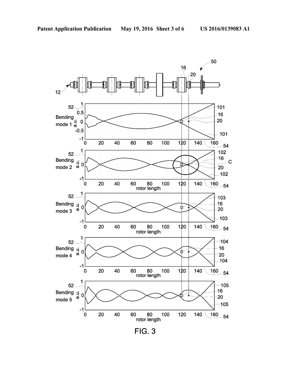 METHOD TO DETECT VIBRATION NODES BETWEEN A SENSOR AND AN ACTUATOR IN A     ROTATABLE COMPONENT - diagram, schematic, and image 04