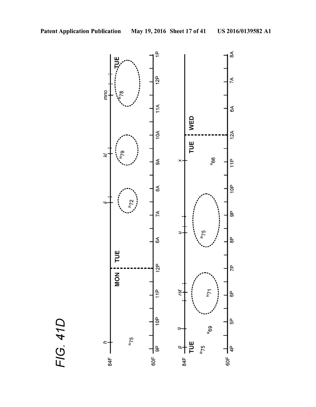 HVAC SCHEDULE ESTABLISHMENT IN AN INTELLIGENT, NETWORK-CONNECTED     THERMOSTAT - diagram, schematic, and image 18