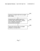 METHOD AND SYSTEM FOR DATA TRANSFORMATION FOR CLOUD-BASED ARCHIVING AND     BACKUP diagram and image