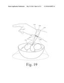 Hand-Held Spectroscopic Sensor with Light-Projected Fiducial Marker for     Analyzing Food Composition and Quantity diagram and image