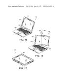 DUAL SCREEN DISPLAY FOR MOBILE COMPUTING DEVICE diagram and image