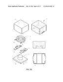 PACKAGING STRUCTURE OF A MAGNETIC DEVICE diagram and image