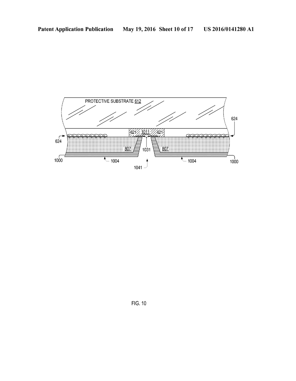 Device-Embedded Image Sensor, And Wafer-Level Method For Fabricating Same - diagram, schematic, and image 11