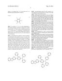 MATERIAL FOR ORGANIC ELECTROLUMINESCENT DEVICE AND ORGANIC     ELECTROLUMINESCENT DEVICE USING THE SAME diagram and image