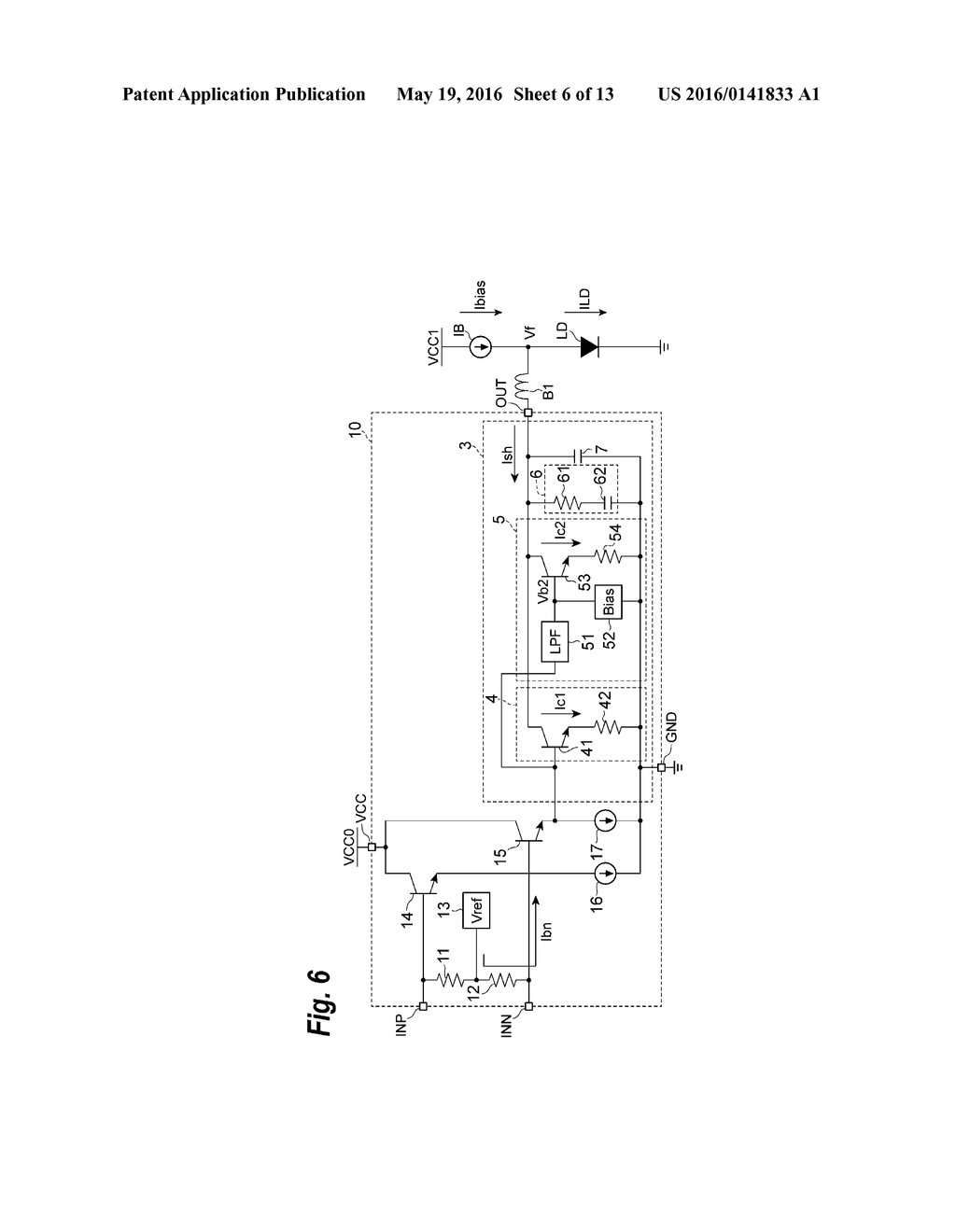 LASER DRIVER FOR DRIVING LASER DIODE - diagram, schematic, and image 07