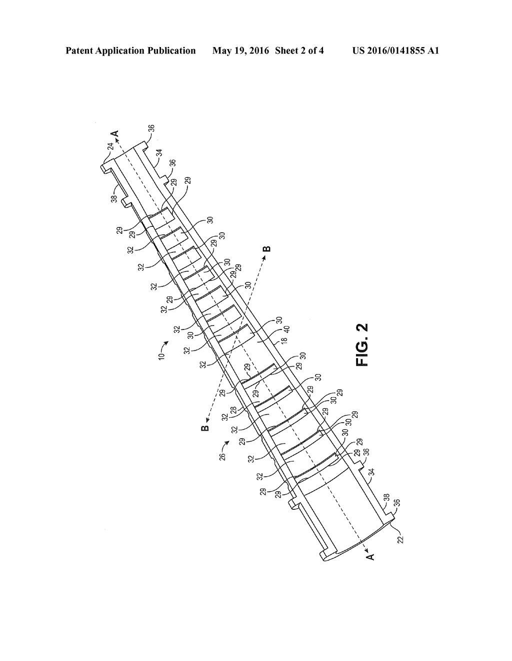 Strain Relief Device for a Harness or Cable - diagram, schematic, and image 03