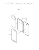 FLIP COVER PLATE FOR MOBILE TERMINAL diagram and image